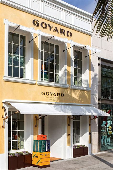 goyard beverly hills store reviews|where can you buy goyard.